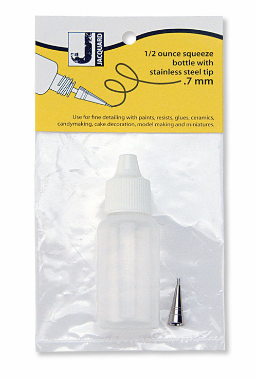 Squeeze Bottle with Metal Tip - Wyndham Art Supplies