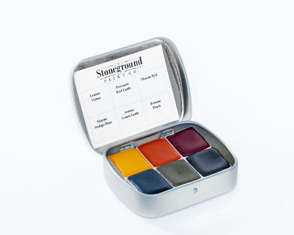 Stoneground Watercolour Paint - Autumn Palette - 6 colour