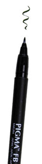 Pigma Professional Brush Pens - Wyndham Art Supplies
