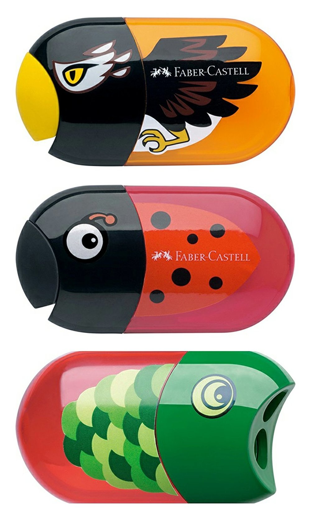 Faber-Castell Animal Twin Sharpener with Eraser