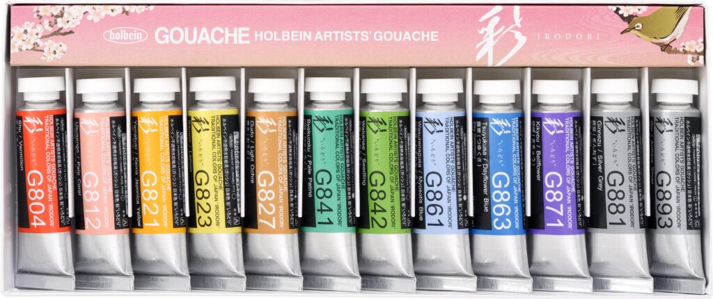 Holbein Irodori Artists' Gouache Sets