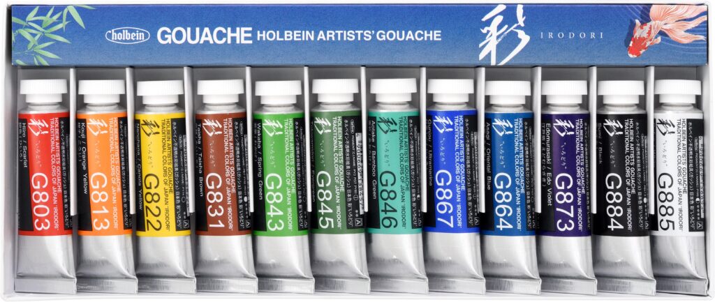 Holbein Irodori Artists' Gouache Sets