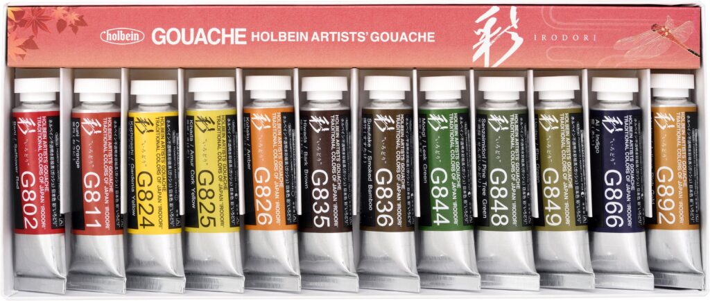 Holbein Irodori Artists' Gouache Sets