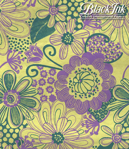 Indian Screenprinted Paper