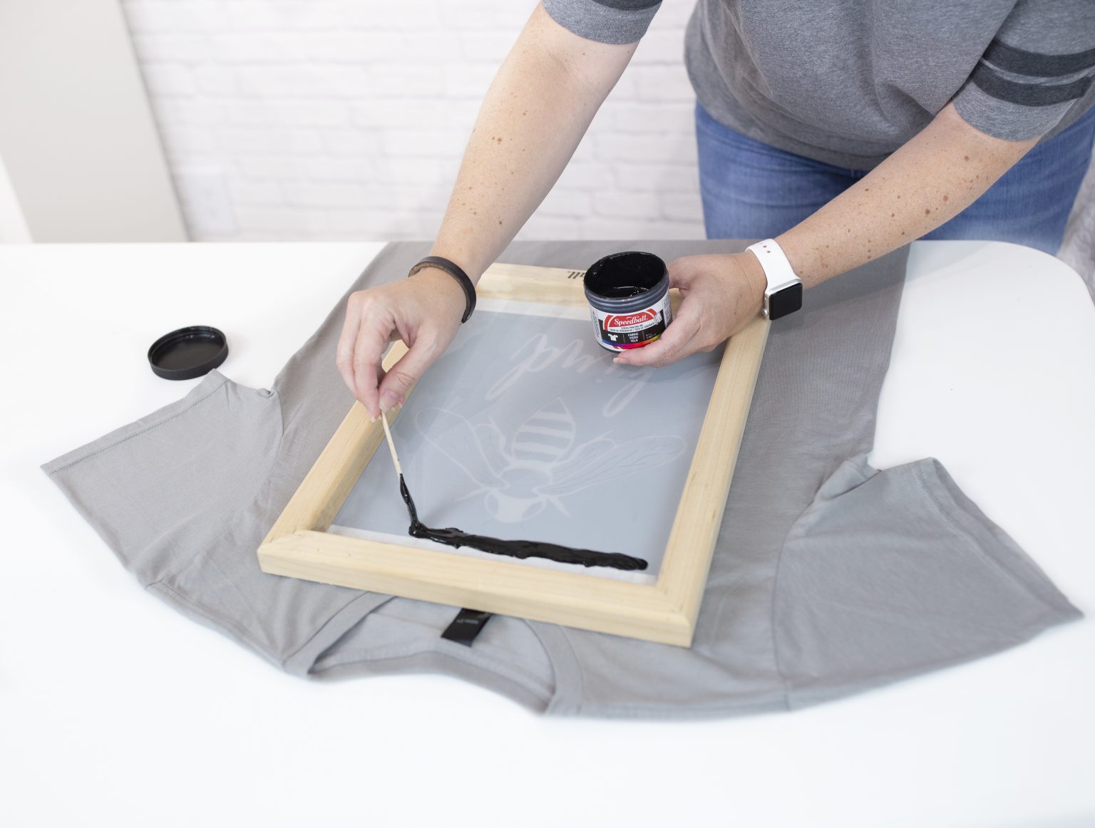 Speedball Beginner Screen Printing Craft Vinyl Kit