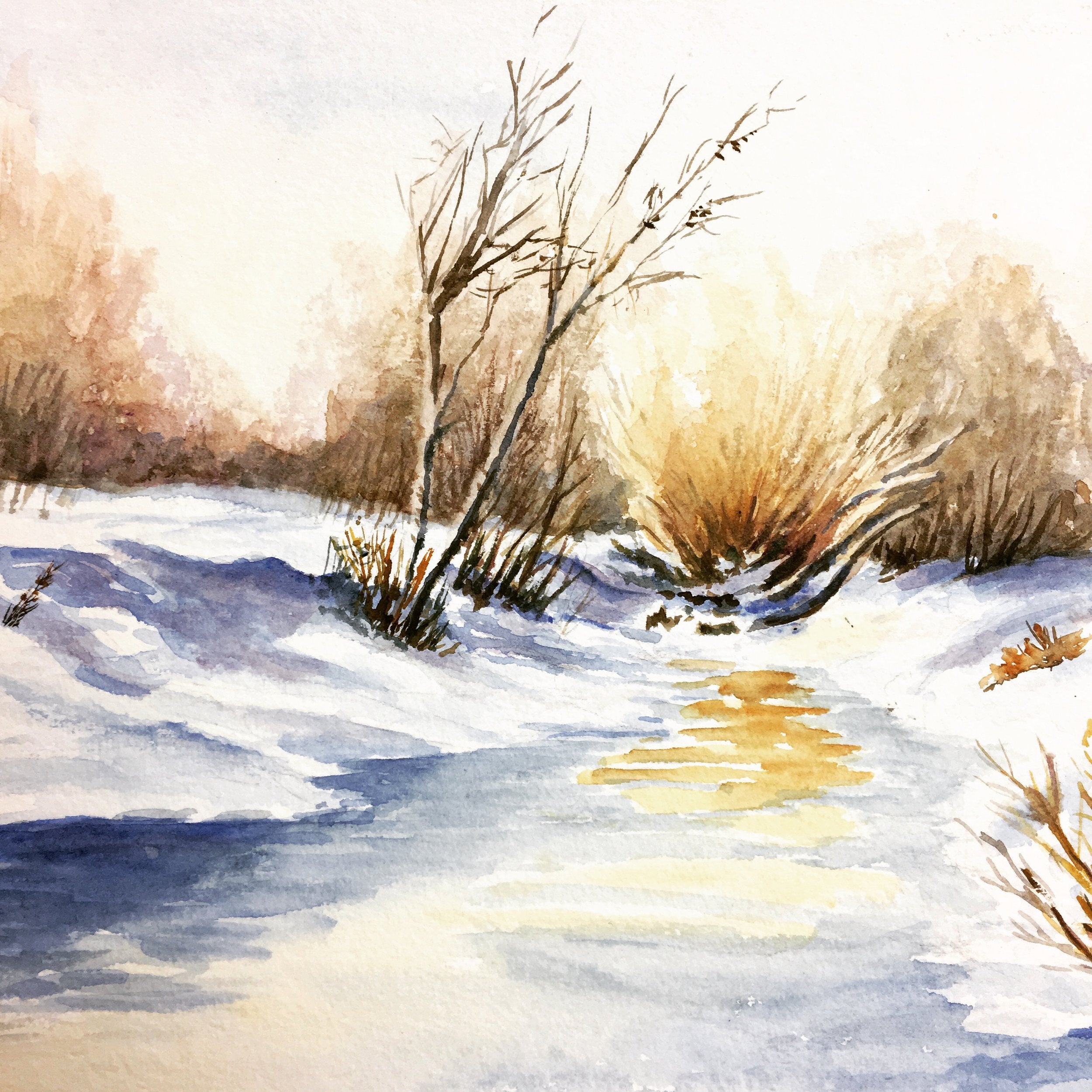 Stoneground Watercolour Paint - Winter Palette - 6 colours