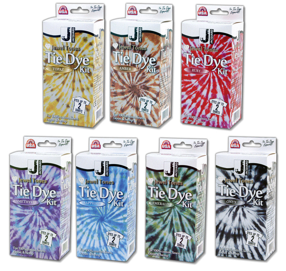 Jacquard Jewel Tone Tie Dye Kits