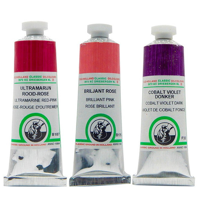 Old Holland Oil: Red & Purple - Wyndham Art Supplies