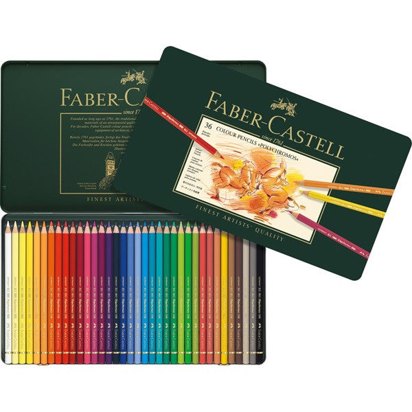 Faber Castell Polychromos Coloured Pencil Sets - Wyndham Art Supplies