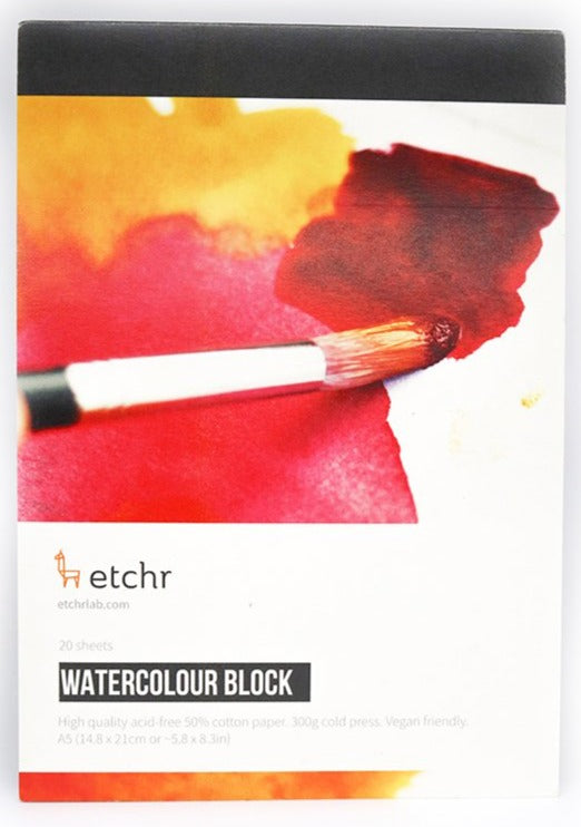 Etchr Cold Press Watercolour Block