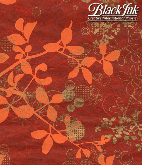 Indian Screenprinted Paper