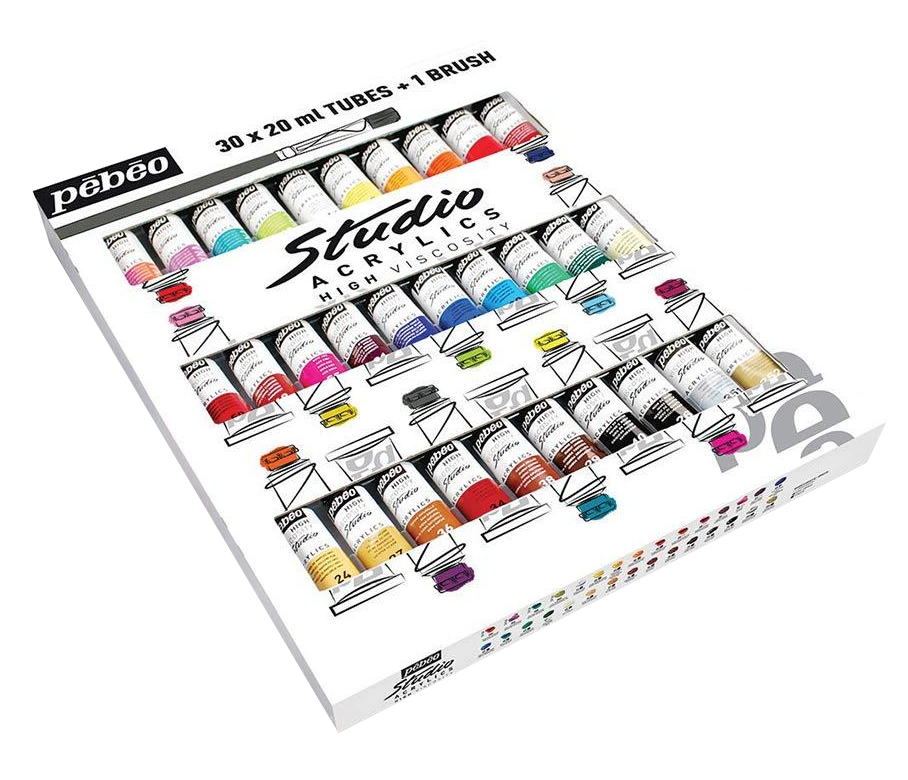 Pebeo Studio Acrylic Sets - Wyndham Art Supplies