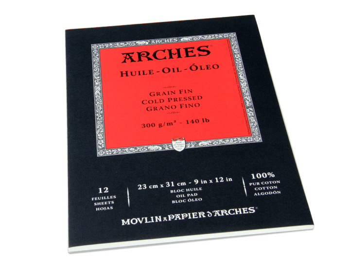 ARCHES Oil Paper Pads - Wyndham Art Supplies
