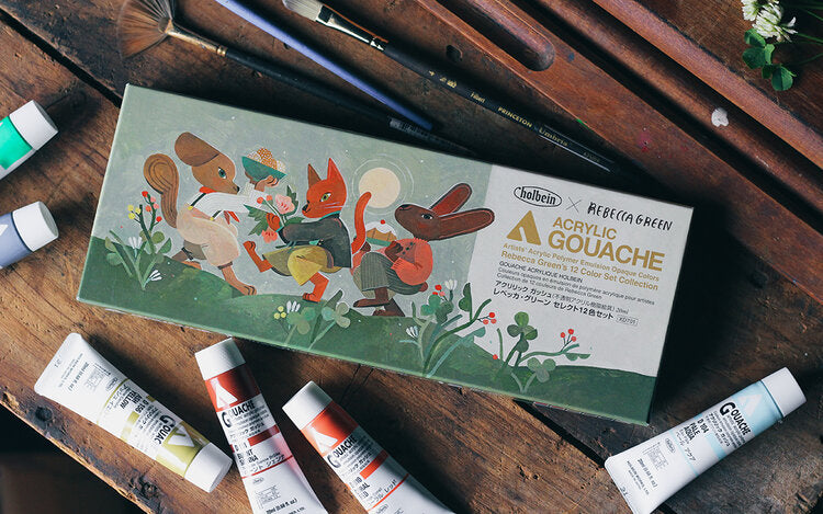 Rebecca Green Acryla Gouache Set