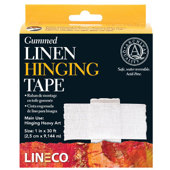 Gummed Linen Hinging Tape - Wyndham Art Supplies