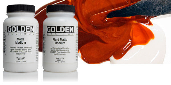Golden Fluid Matte Medium 32 oz.