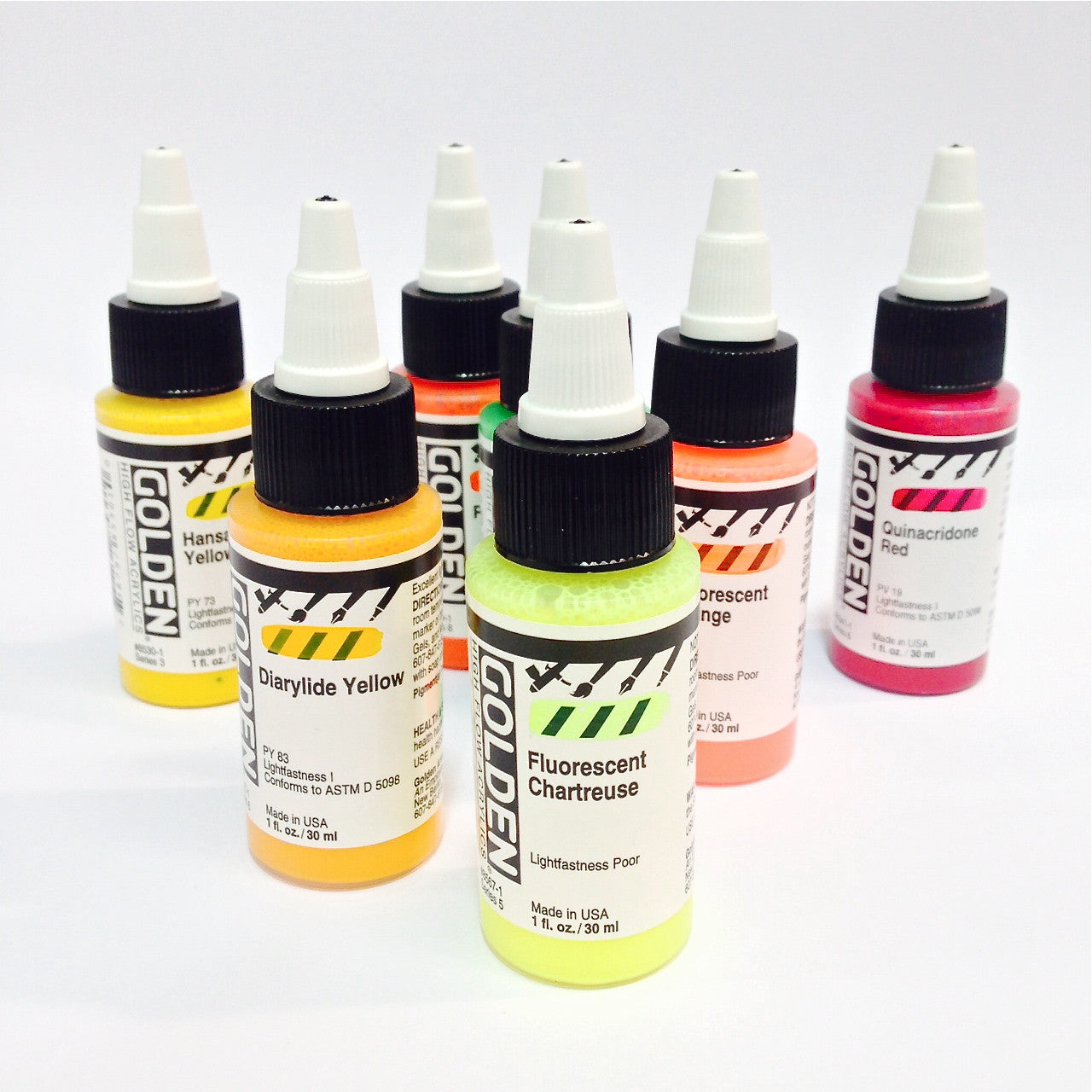 Golden High Flow Acrylic Paint - Wyndham Art Supplies