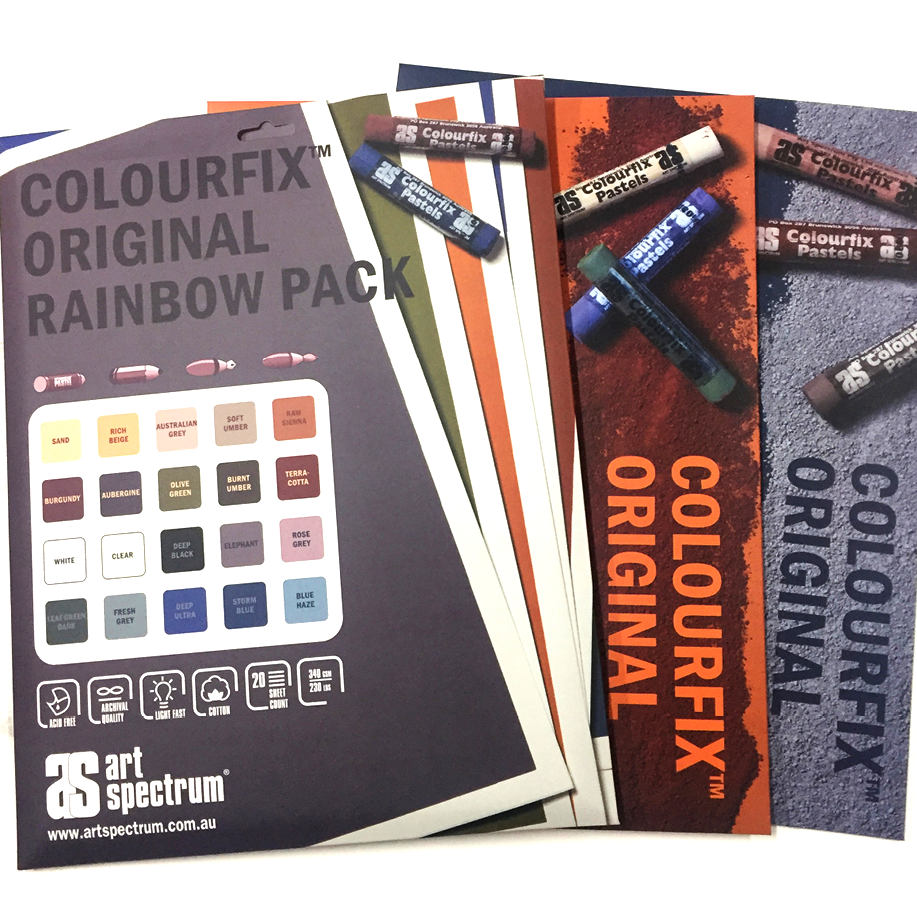 Colourfix Pastel Paper Packs - Wyndham Art Supplies