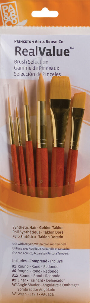 Princeton Synthetic Brush Sets