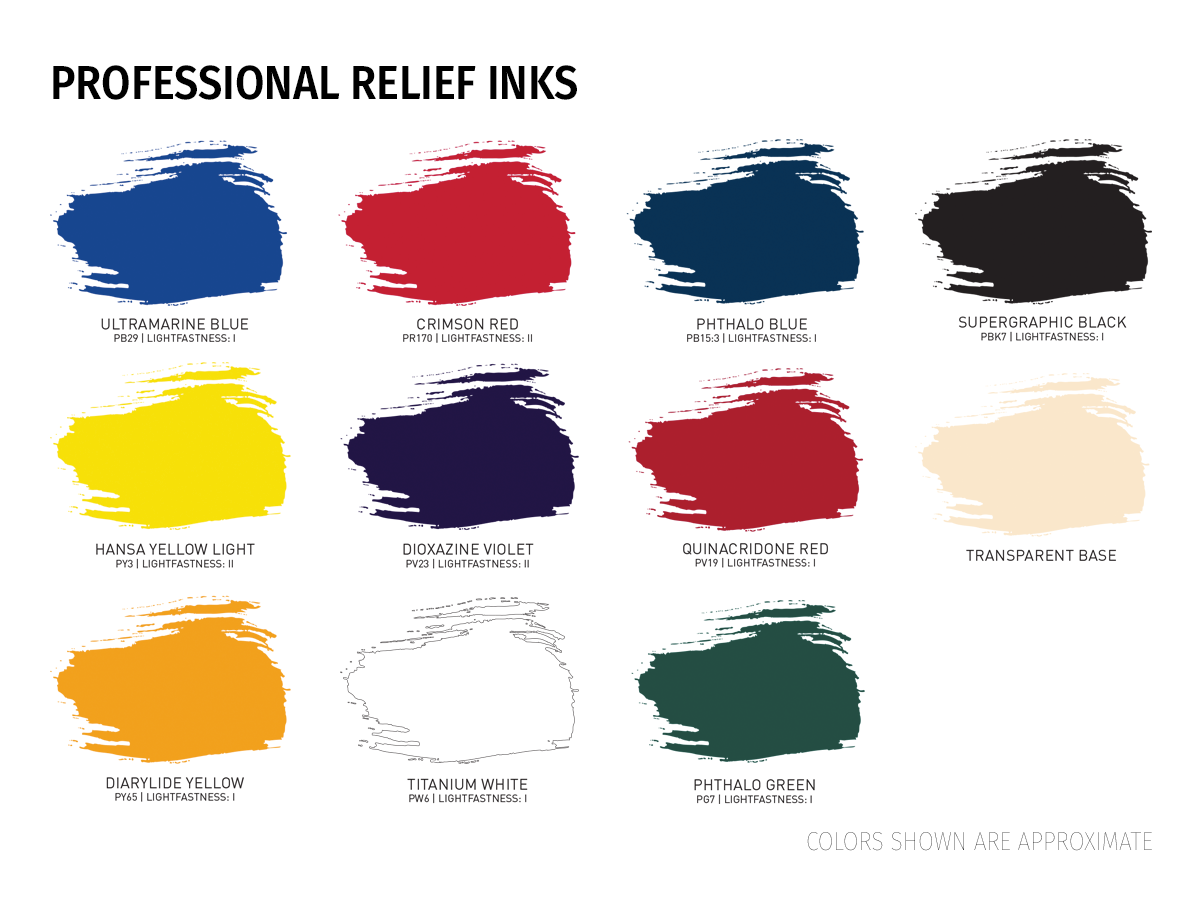 Speedball Pro Relief Ink