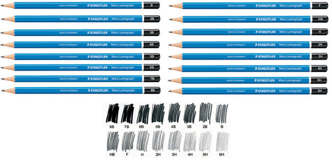 Staedtler Lumograph Pencils - Wyndham Art Supplies